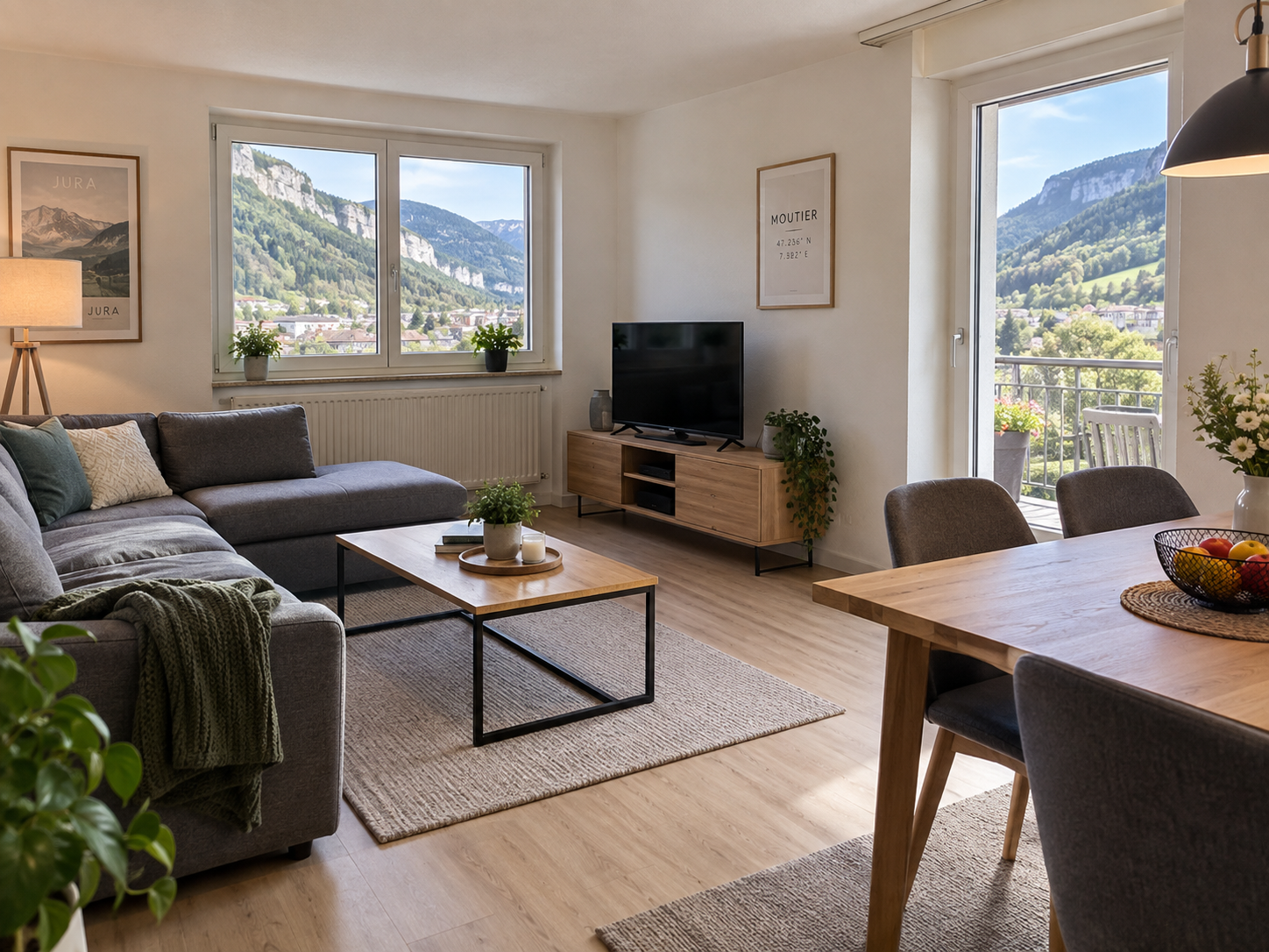 Appartement de 4,5 pièces — 90 m² à Moutier